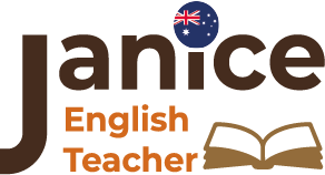 Janice English Teacher Logo